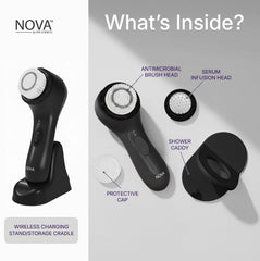 Spa Sciences NOVA – brins visage 20 000 pour exfoliation douce.
