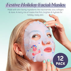 SpaLife masque hiver licorne lumineuse — apporte radiance et teint uniforme.