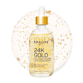 SpaLife Or et Argent – bouteille, fermeté et éclat du teint.