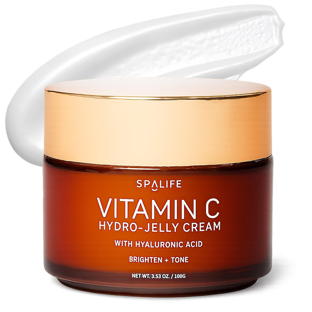 SpaLife Vitamin C Hydro : bouteille crème visage lumineuse et hydratante.