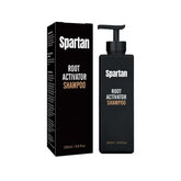 Spartan Root Activator—bouteille, cuir chevelu nourri pour cheveux plus vivants.