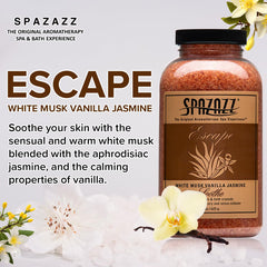 Spazazz Escape – contenant pratique, dose facile pour spa maison.