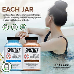 Spazazz Joint Therapy: duo de sels bain pour souplesse des articulations.