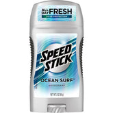 Speed Stick baton plan rapproché montre le déodorant sans résidu blanc et longue fraîcheur.