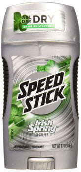 Speed Stick Original Irish Spring 2.70 oz — protection durable contre la transpiration.