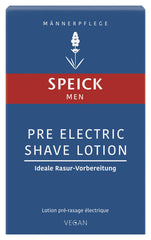 Speick Men texture légère de lotion pré-rasage lavande pour un rasage précis.