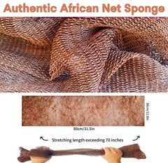 SPMKTBOZAI éponge en filet africain – nettoyage en douceur des mains et avant-bras.