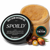 SPOILD Batana, bouteille d'huile nourrissant les cheveux en profondeur.