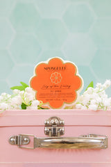 SPONGELLÉ Exfoliation Douce : buff exfoliant pour une peau lisse et éclatante.
