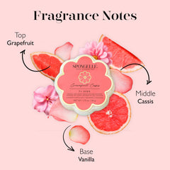 SPONGELLÉ infusion pamplemousse-cassis-vanille : expérience spa à domicile