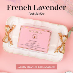 SPONGELLÉ Pedi Buffer – Exfoliation des pieds pour peau plus lisse.