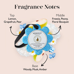 SPONGELLÉ Freesia Poire – texture luxueuse pour exfolier en douceur.