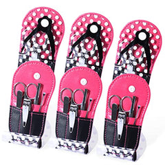 SPOVE ensemble manucure pois design, idéal pour voyager et prendre soin des ongles.