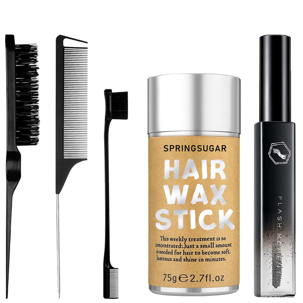SPRINGSUGAR bâton cire cheveux – contrôle net des mèches rebelles et tenue longue durée.