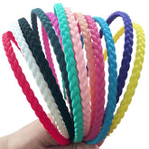 Springtime bandeaux fin 6 mm, ensemble multicolore, confort léger pour cheveux