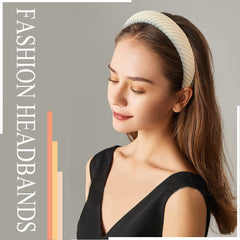 Springtime bandeau tricoté noir, vue générale, accessoire polyvalent pour le quotidien.