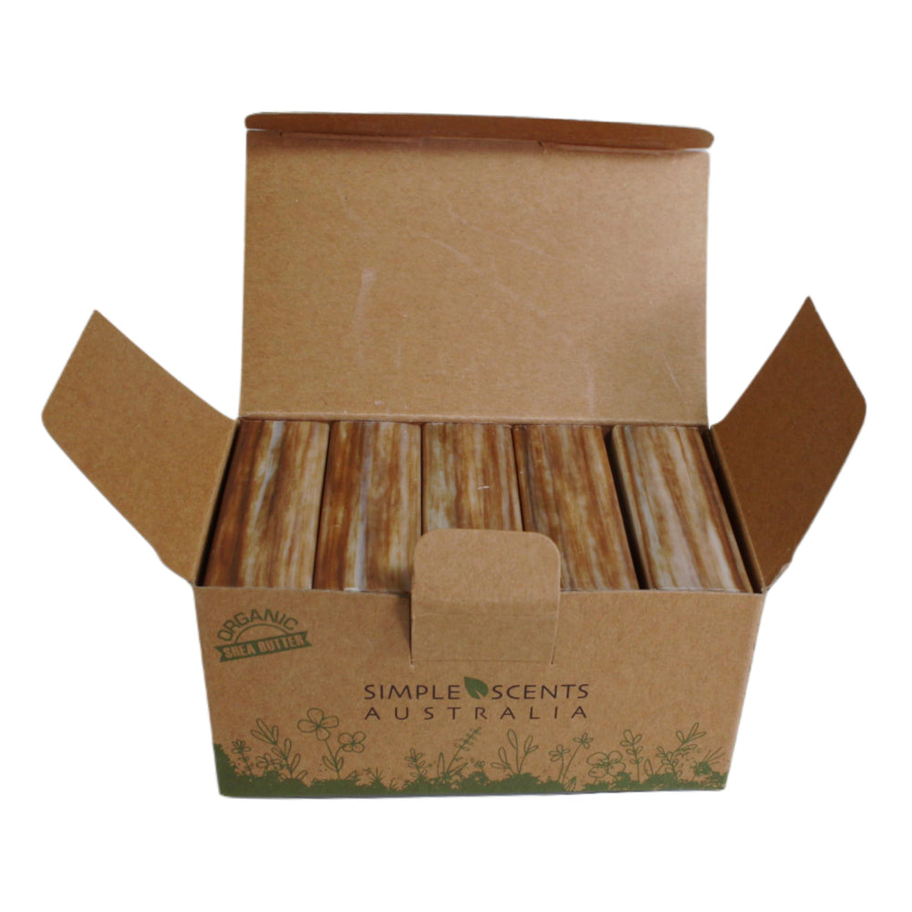 SSA Savon Santal emballage et barres prêt à offrir, idéal cadeau.