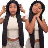 Bonnet Ssawhair pour dormir protège les cheveux longs en douceur