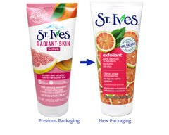 St. Ives Gommage Visage, texture exfoliante modérée pour polissage doux.