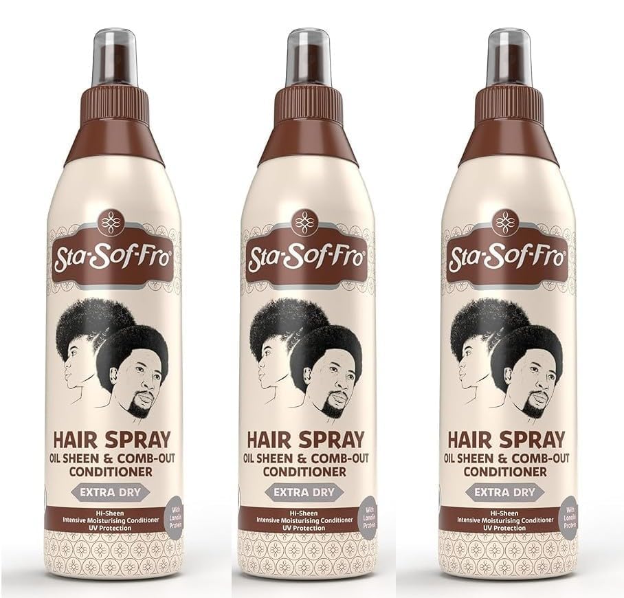 Sta-Sof-Fro: bouteille démêlant les cheveux, douceur et brillance
