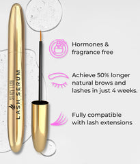 STACY LASH Brosse spoolie douce pour peaufiner l’application des produits
