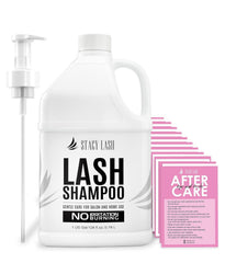 STACY LASH Shampooing cils: bouteille-pompe-mousse pratique pour salon