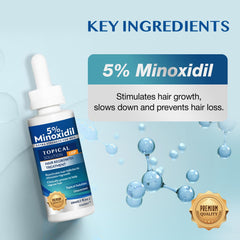 Sérum Minoxidil Stafenit avec pipette pour une application précise.