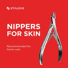 Staleks Classic pince-cuticules; acier inoxydable facile à désinfecter.
