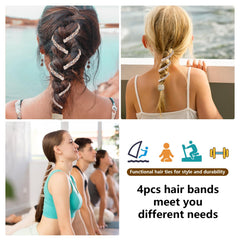 Starfa Lab serre-cheveux spiralé, maintien sûr pendant l'entraînement et les activités