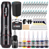 STIGMA tatouage sans fil stylo-pistolet et batterie 1400mAh, pratique.