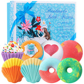 Boules de bain STNTUS INNOVATIONS ensemble 7 parfums, expérience bain colorée et parfumée