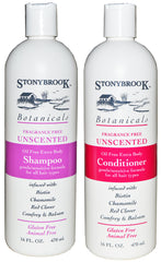 Stonybrook Botanicals Sans Parfum, ensemble shampoing et après-shampooing, douceur pour cheveux sensibles au quotidien.