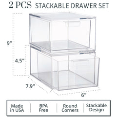 STORi Audrey organisation dans armoire ou bibliothèque pour petits objets
