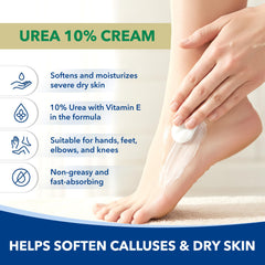 Stratus Urea 10% pour genoux secs avec texture plus douce