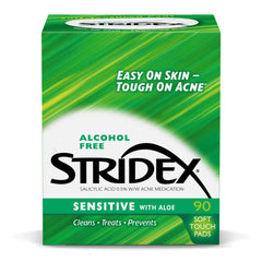 Stridex Pads Sensibles pack 3, pratique pour le soin quotidien.