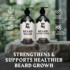 L’application douce et le massage barbe Striking Viking offrent une hydratation confortable.