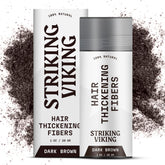 Fibres Striking Viking brun foncé en bouteille augmentant discrètement le volume.