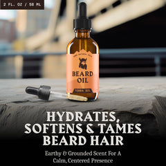 Striking Viking huile barbe amande et arbre à thé, parfum subtil