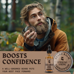 Arôme bois de santal discret, signature marquée pour la barbe.