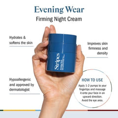STRIPES Beauté Crème Nuit Retinol: texture riche pour nourrir la peau sensible
