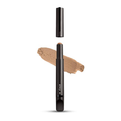 Stryx Concealer Tool pour homme, teinte marron moyen, camoufle imperfections discrètement.