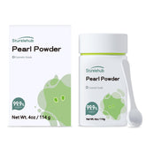 Poudre de perle bio Sturelehub en bocal, soin doux pour la peau