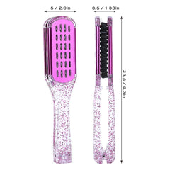 Brosse Stylance à poils de sanglier, face arrière, offre douceur et brillance.