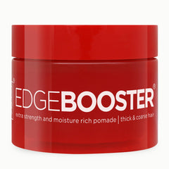 Style Factor Edge Booster: bouteille Ruby montrant le packaging et sa tenue durable