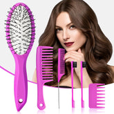 STYLEMATE ensemble brosse et peignes pour perruques, coiffage polyvalent.