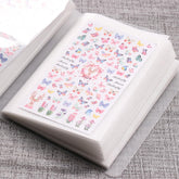 STZPRONAIL organisateur de stickers Nail Art avec 100 emplacements pour un rangement net