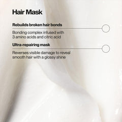 Masque réparateur Suave Bonding Infusion en tube, renforce les liaisons capillaires en 1 minute.