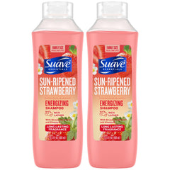 Suave Fraise Soleil – bouteille 1, parfum frais et nettoyage en douceur.