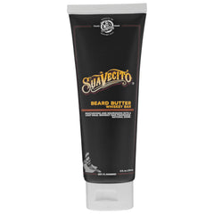 Beurre de barbe Suavecito Whiskey Bar sur bouteille, hydratation légère.