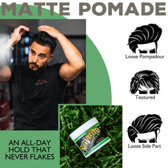 Packaging with 5 oz tub for convenient styling on the go